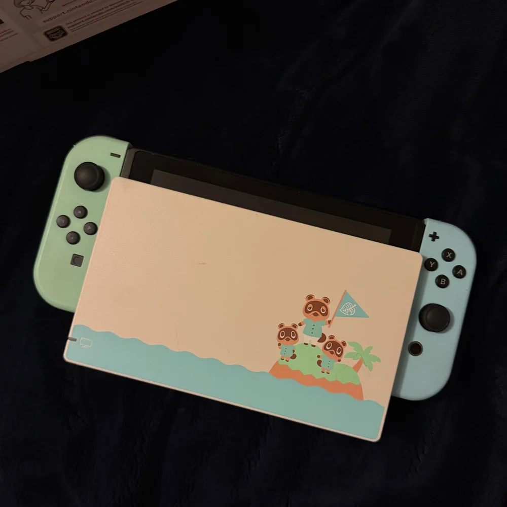 Nintendo Special Edition Animal Crossing Console - Pastel Green & Pastel Blue